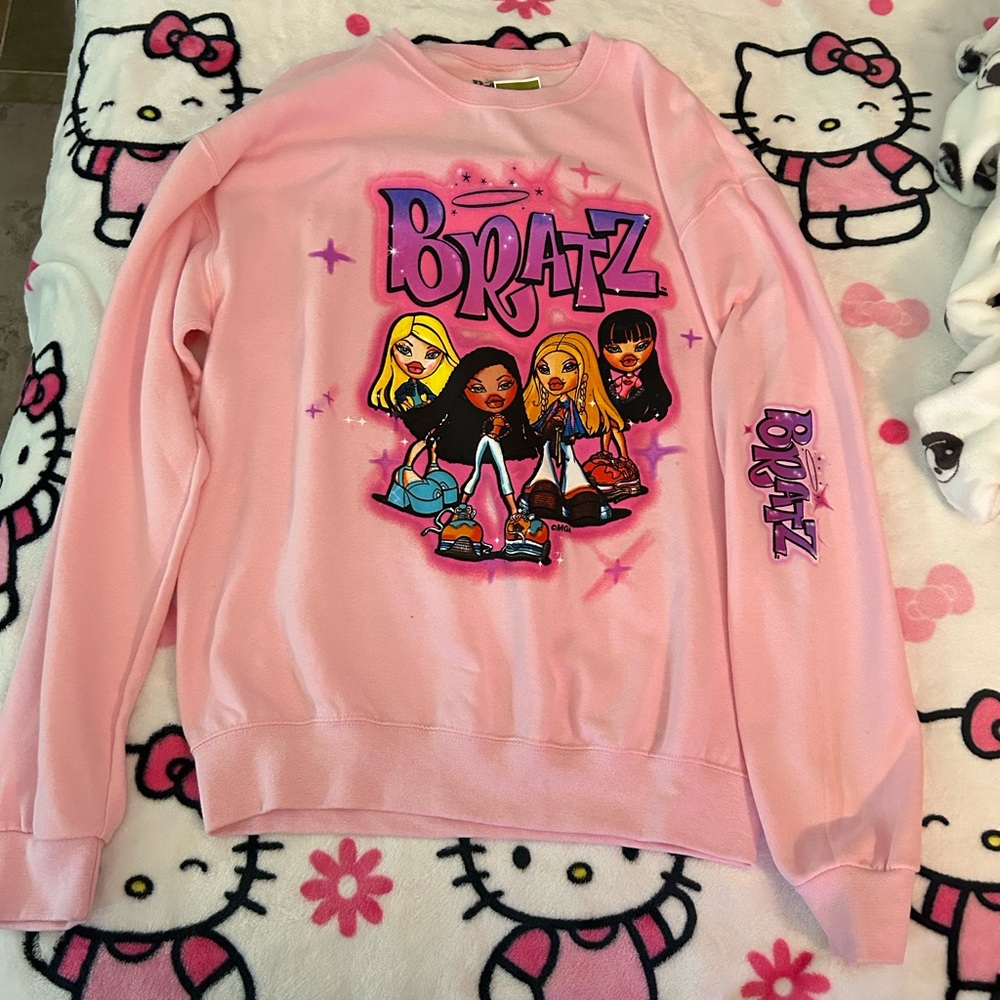 Pink Graphic Women's Sweater